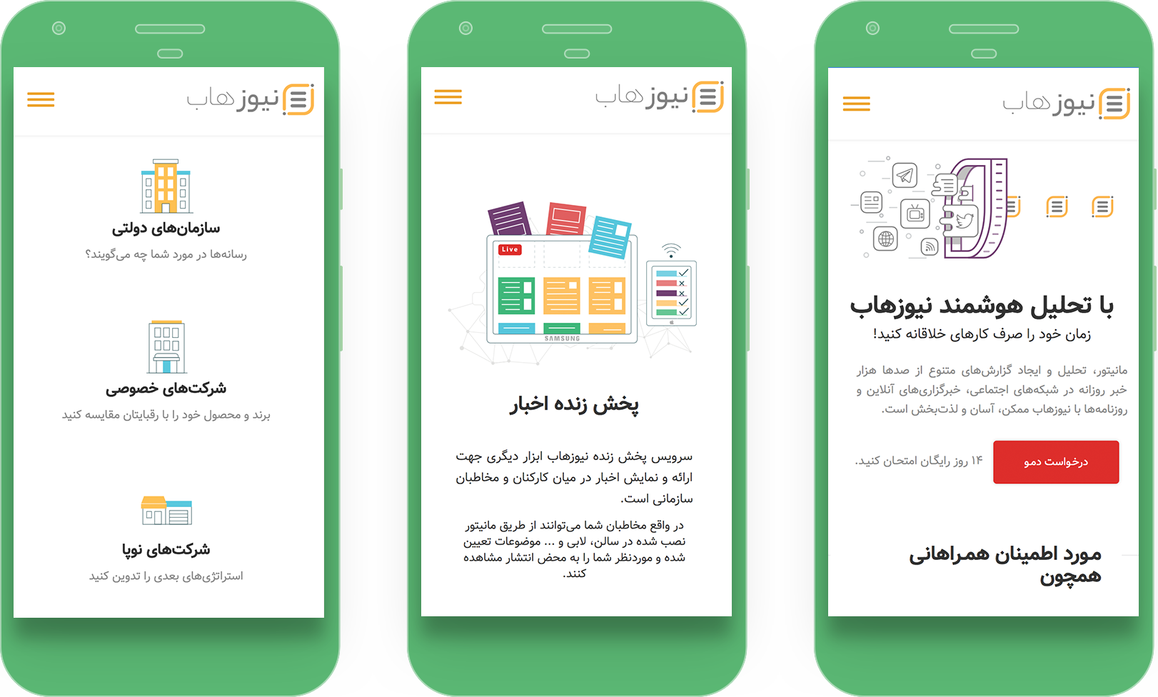 NewsHub responsive web design by Milaniz NewsHub responsive web design by Milaniz